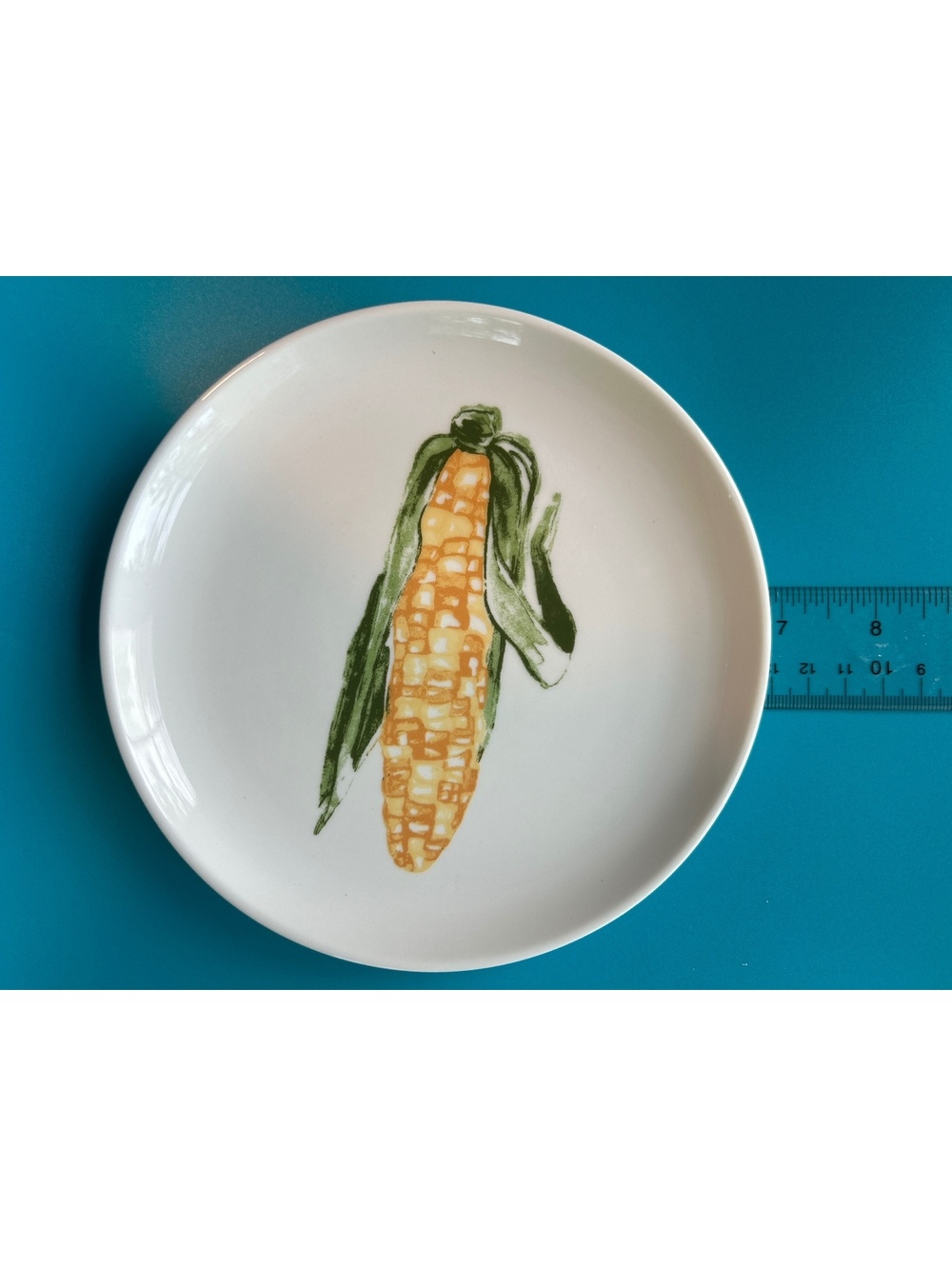 Vintage Royal Worcester Fine Porcelain Corn Plate